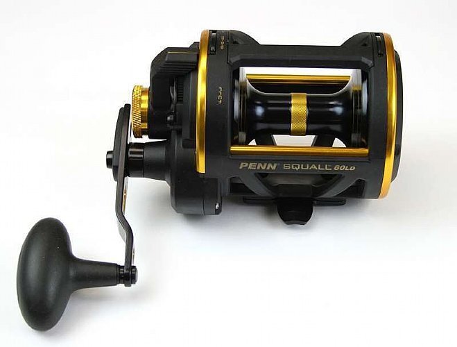Penn Squall 30 LD Lever Drag Overhead Fishing Reel
