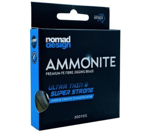 Nomad Ammonite Braid 300yds-Otto's  Tackle World