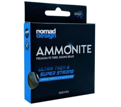 Nomad Ammonite Braid 300yds-Otto's  Tackle World