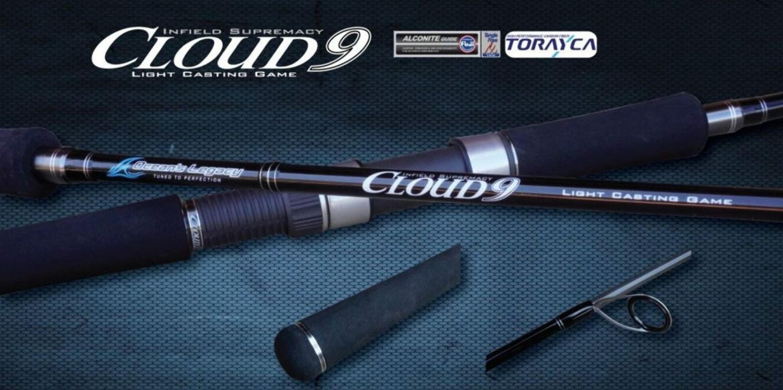Ocean's Legacy Cloud 9 Spinning Rod-Otto's  Tackle World