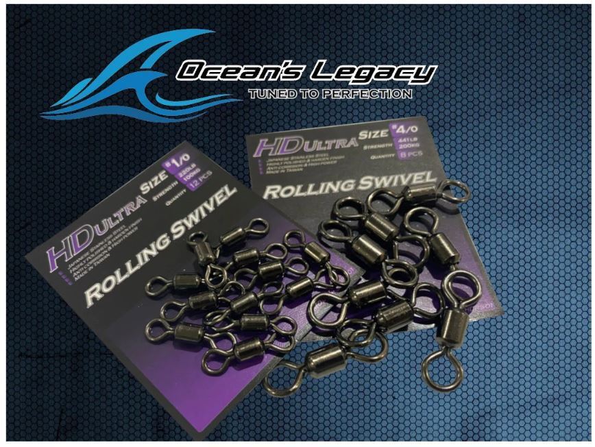 Ocean's Legacy HD Ultra Rolling Swivel-Otto's  Tackle World