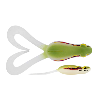 Daiwa BAIT JUNKIE KICKER CURLY 4.25" SOFT PLASTIC FISHING LURE-Otto's  Tackle World
