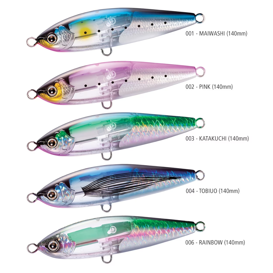 22 Shimano Ocea Head Dip FlashBoost 140F Stickbait Fishing Lure-Otto's  Tackle World