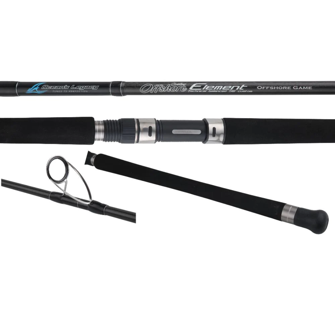 Oceans Legacy Offshore Element Casting Spinning Fishing Rod-Otto's  Tackle World