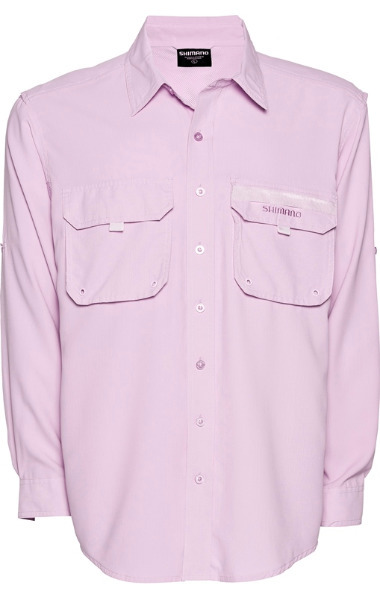 Shimano Ladies Lilac Vented Shirt-Otto's Tackle World