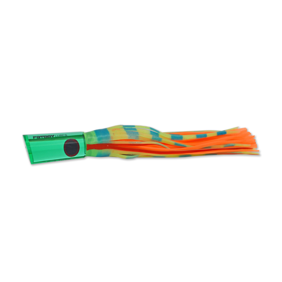 FatBoy C4 Tube 8" Rigged Skirted Trolling Fishing Lure-Otto's  Tackle World