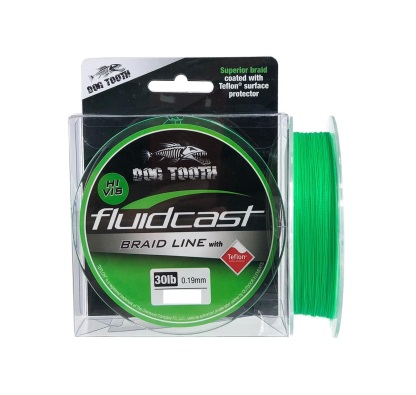 Dog Tooth Fluidcast X4 Teflon Hi-Vis Green 150m Braided Fishing Line-Otto's  Tackle World
