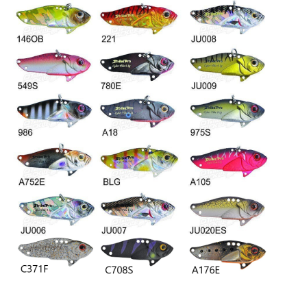 Strike Pro Cyber Vibe Fishing Lures 35 and 40 Metal Fishing Lures-Otto's  Tackle World