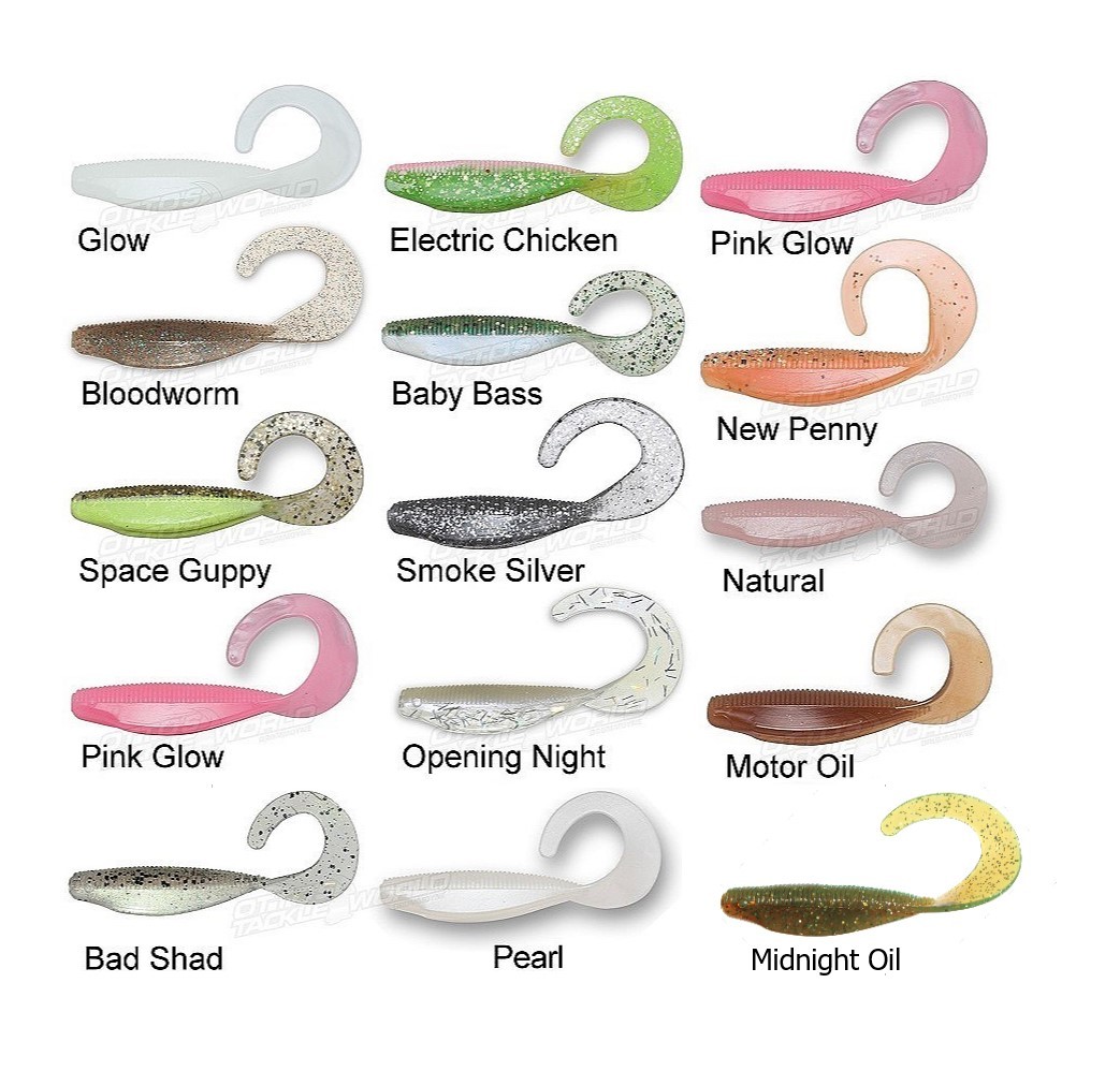 ZMan StreakZ 4" Curly TailZ Soft Plastic Fishing Lures-Otto's  Tackle World