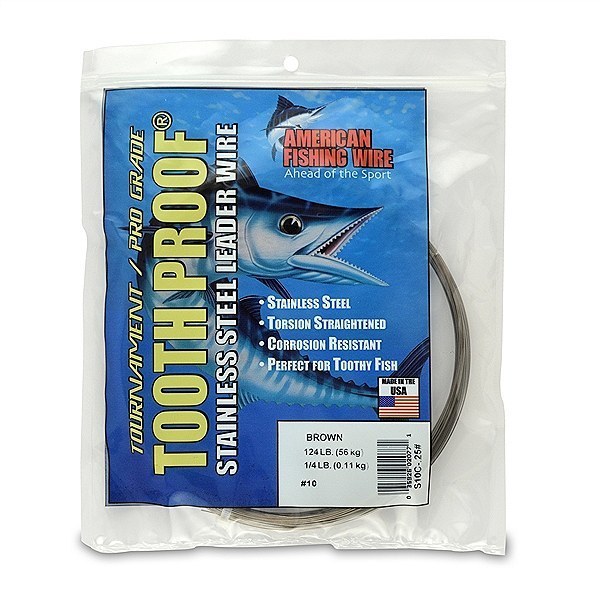 AFW Tooth Proof Single Strand-Otto's  Tackle World