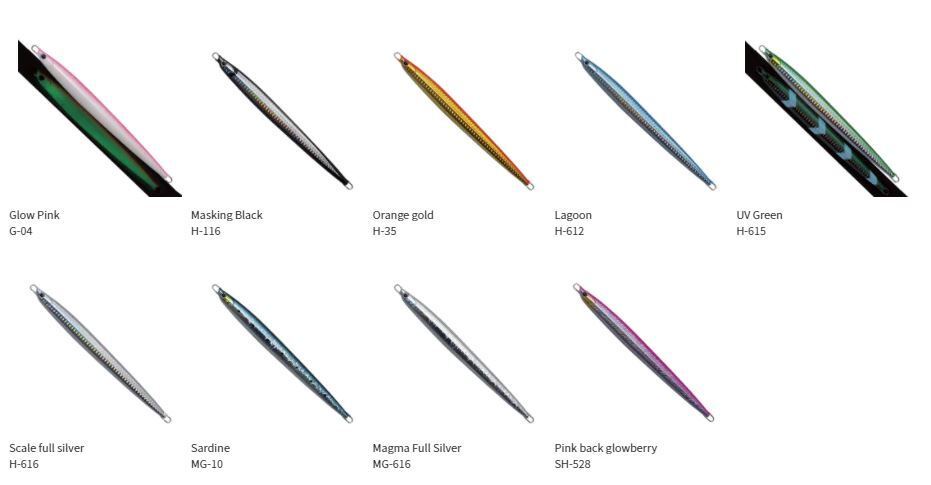 Palms Jigaro Super Slide 60g Deep Water Metal Fishing Lure