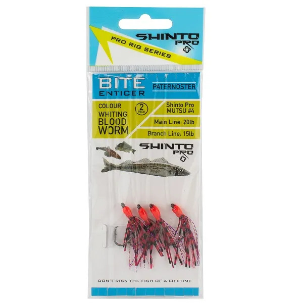 Shinto Pro Bite Enticer Paternoster Rigs - 2 Pack