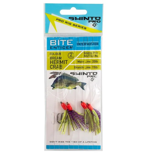 Shinto Pro Bite Enticer Paternoster Rigs - 2 Pack