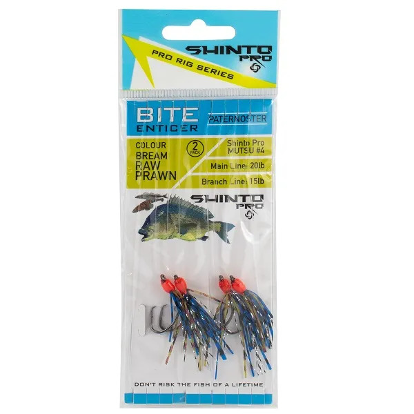 Shinto Pro Bite Enticer Paternoster Rigs - 2 Pack