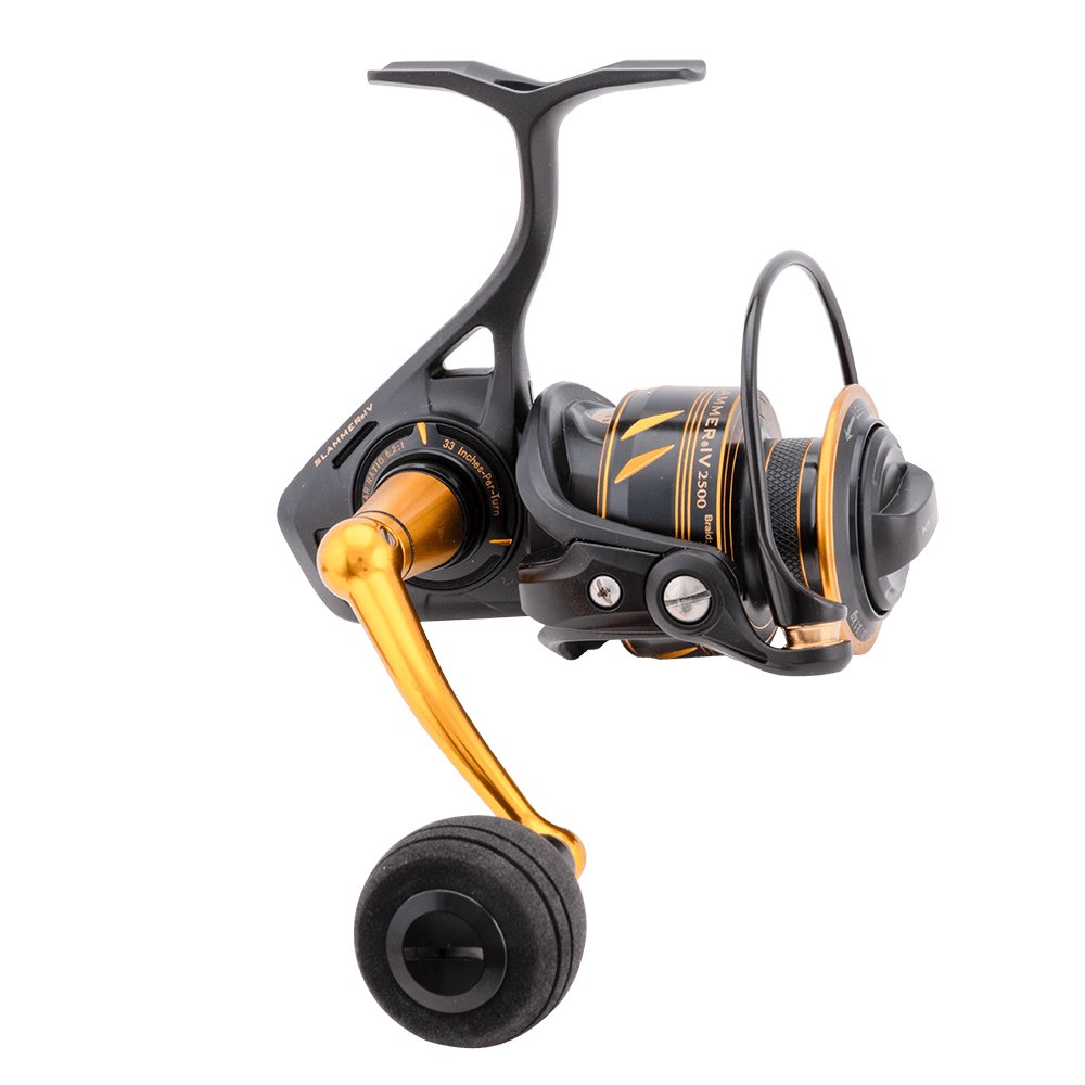 PENN SLAMMER Ⅳ 2500HS Buy Penn SLAIV2500HS Spinning Reel - Black/Gold online | eBay