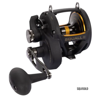 Penn Squall 50 LD ll Lever Drag Overhead Fishing Reel