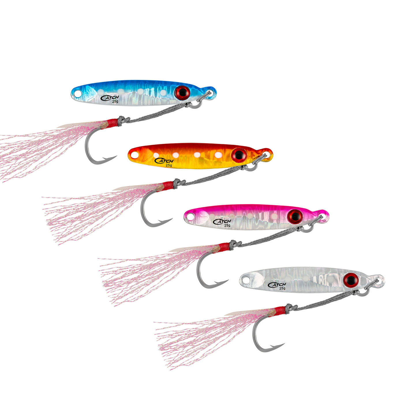Catch Pocket Rocket 7g Micro Jigs 3 Pack 