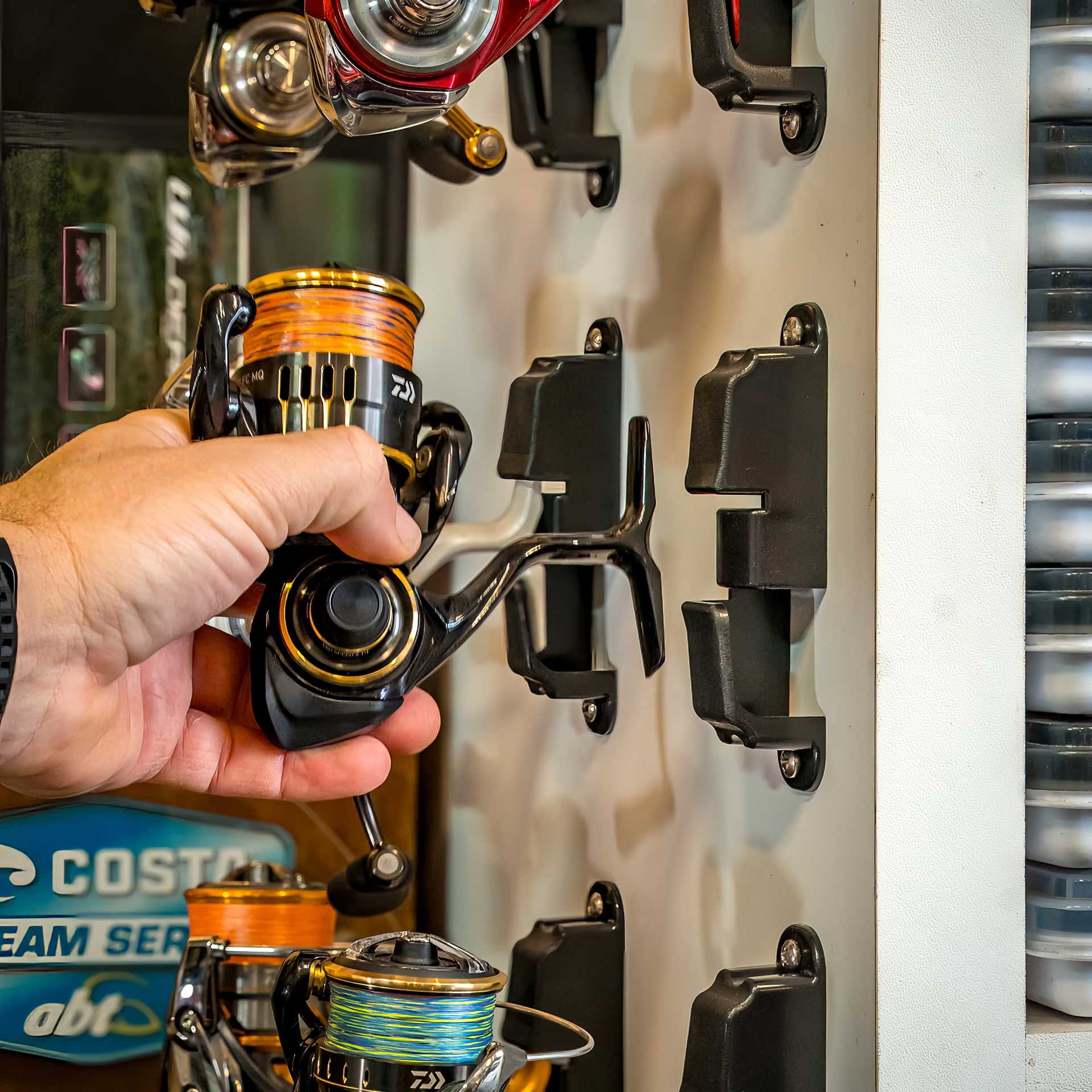 Reel Dock Reel Hanging and Mounting System