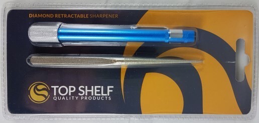 Top Shelf TKC Retractable Diamond hook Sharpening Rod