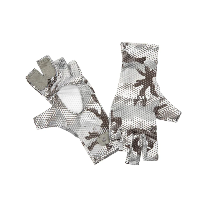 Simms Solarflex Sunglove - Hex Flo Camo Steel