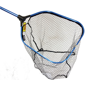 STM Fishcare Folding Landing Net Lge Blue