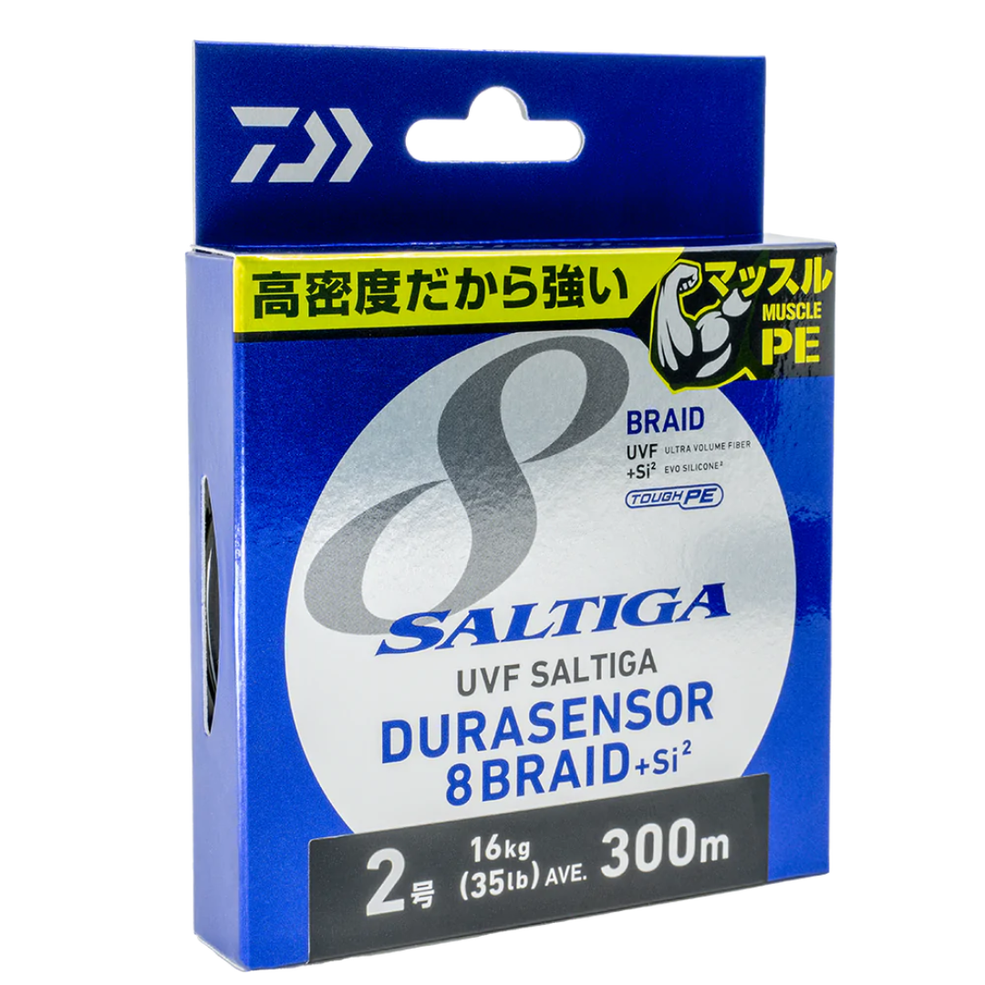 23 Daiwa Saltiga Durasensor X8 Multi 300m Braided Fishing Line