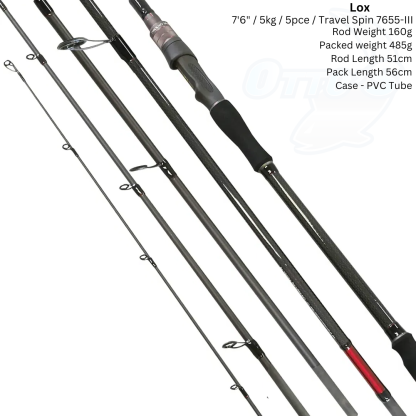 Lox Yoshi Travel Generation III Spin Rod-Otto's  Tackle World