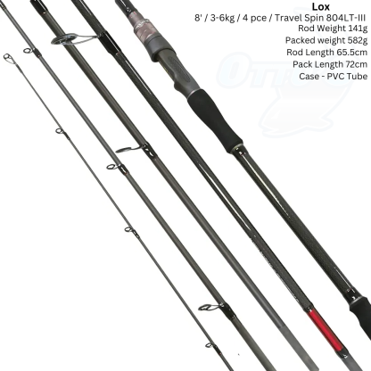 Lox Yoshi Travel Generation III Spin Rod-Otto's  Tackle World