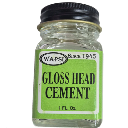 Wapsi Gloss Coat Head Cement (1 oz)