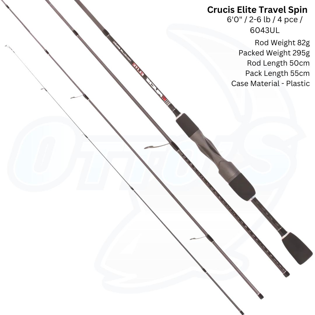 Crucis Elite Traveller Spinning Fishing Rod
