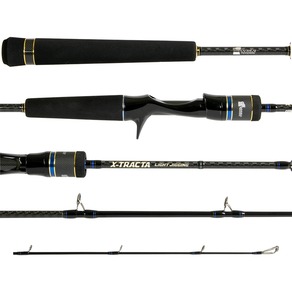Samurai X-tracta Light Jigging Overhead Rods