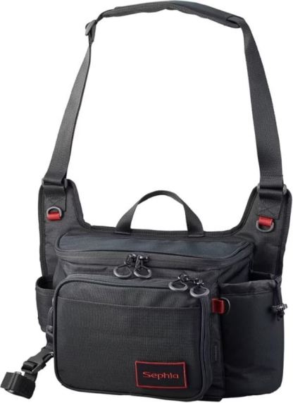 Shimano Sephia Rungun Shoulder Bag - Black / L