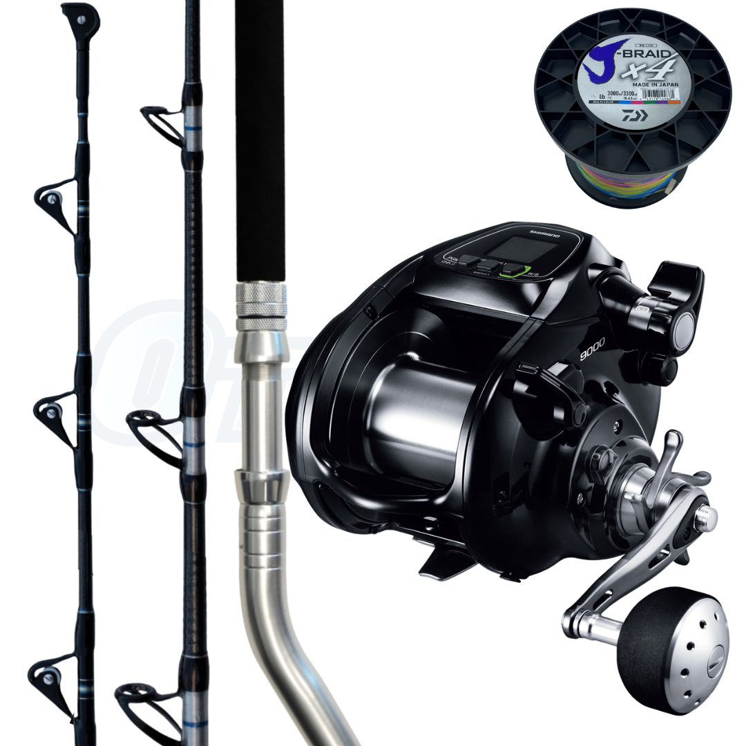 Deep Drop Combo Shimano Forcemaster 9000 and Status Rod