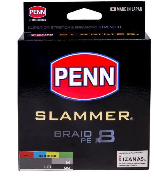 Penn Slammer Multicolour Braid 400M