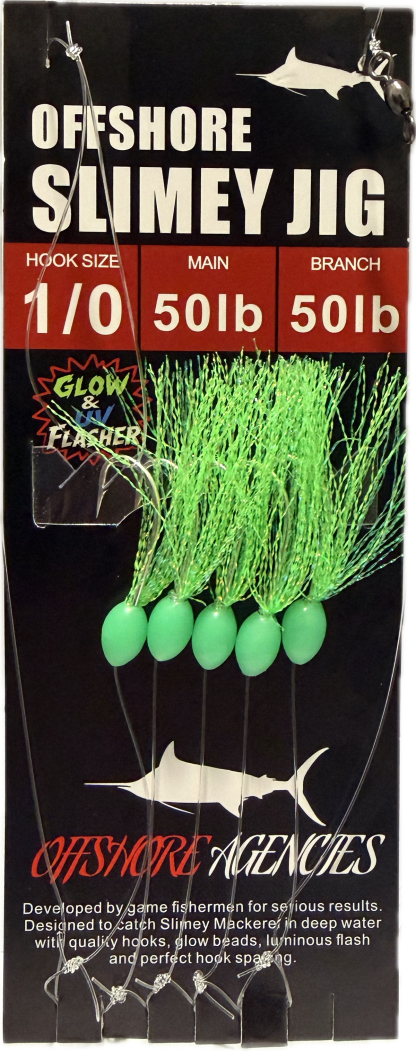 Offshore Deepwater Slimey Slayer Bait Jig 