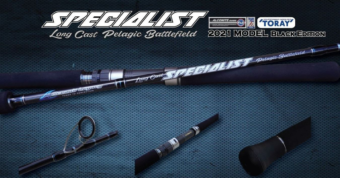 Ocean's Legacy Specialist Spinning Rod
