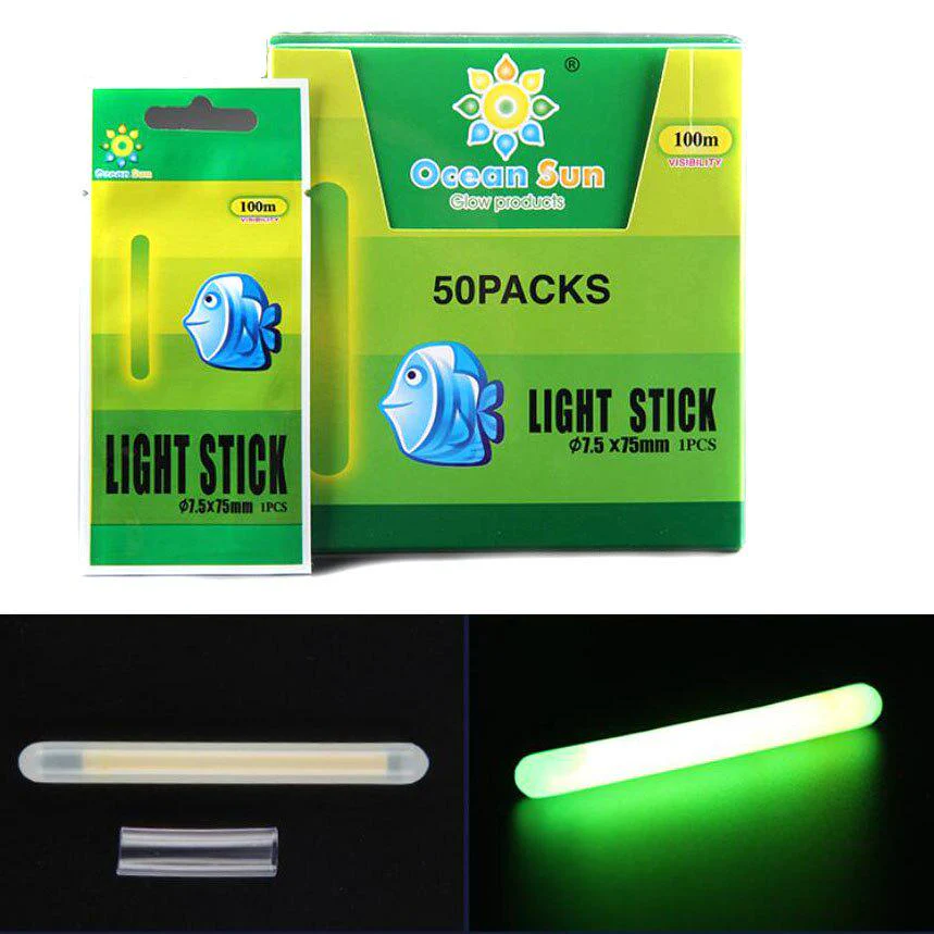 Rod tip Glow sticks Clip On Light