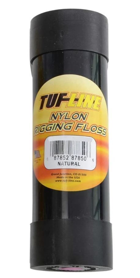TUF LINE NYLON RIGGING FLOSS WAX THREAD-Otto's  Tackle World