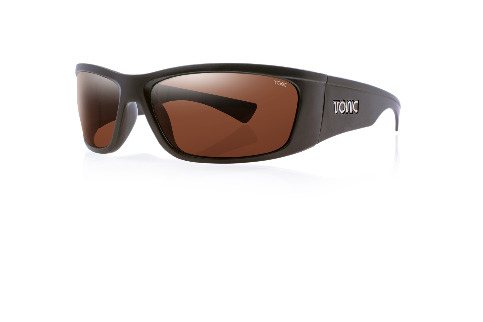 Tonic Sunglasses Shimmer Matt Blk Glass Photochromic Copper G2 Slicelens-Otto's Tackle World