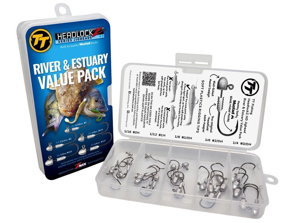 TT Fishing Jighead River & Estuary Value Pack