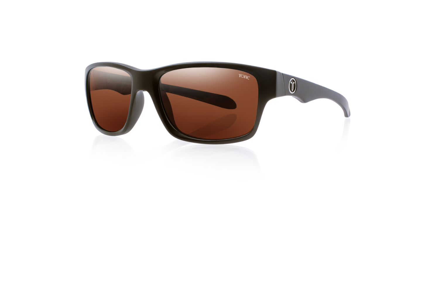 Tonic Sunglasses Tango Matt Blk Glass Photochromic Copper G2 Slicelens-Otto's Tackle World