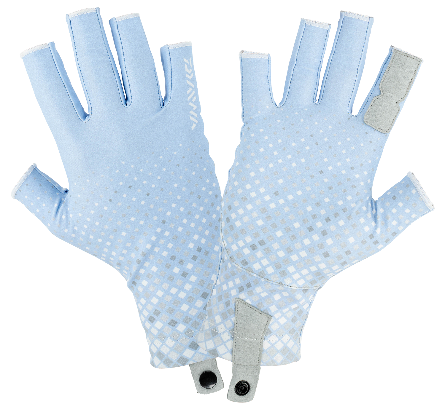 Daiwa UPF Fishing Pro Sun Blue Prism Gloves UV Protection 50+ UPF-Otto's  Tackle World