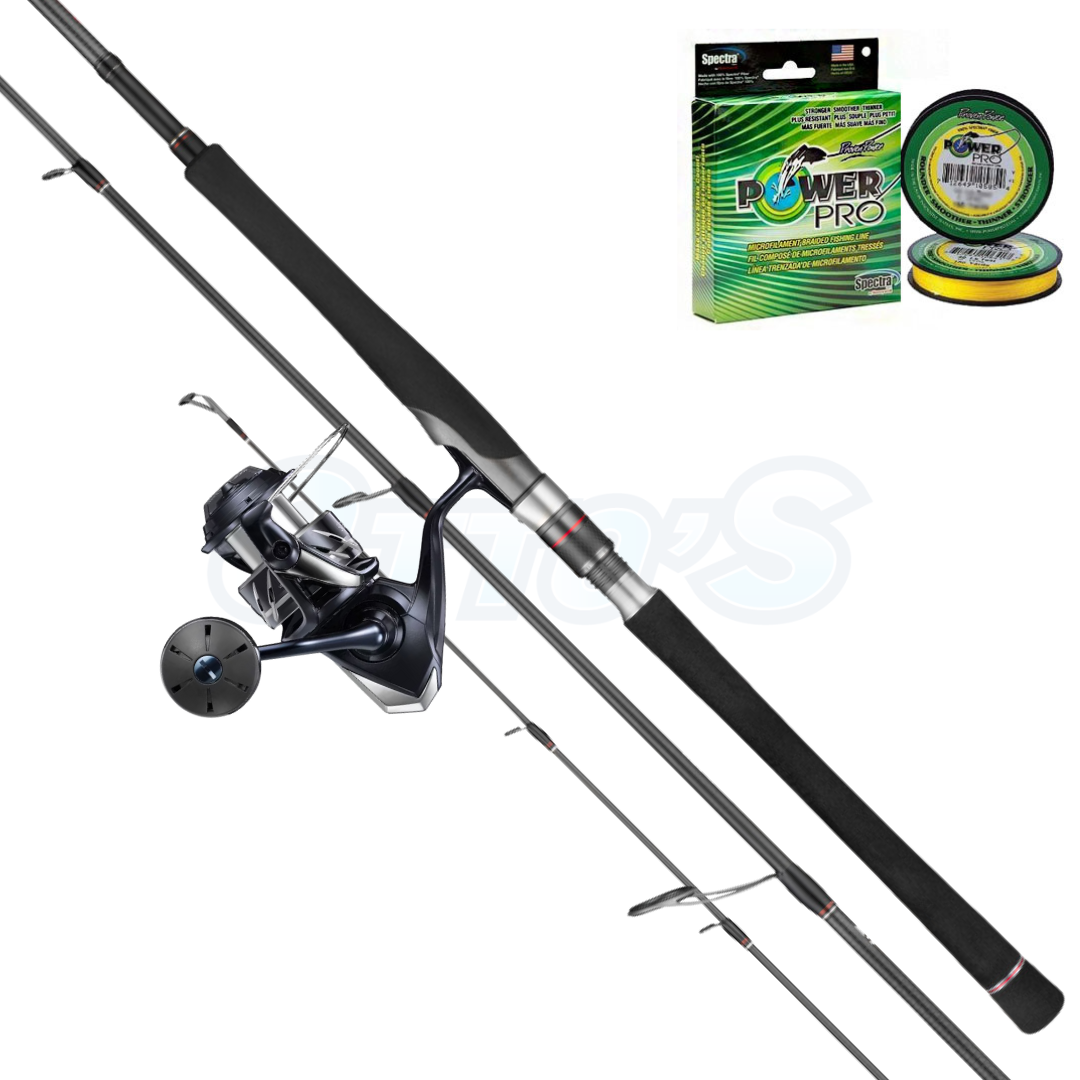 Daiwa Demon Blood & Shimano Stradic SW Med Casting Combo