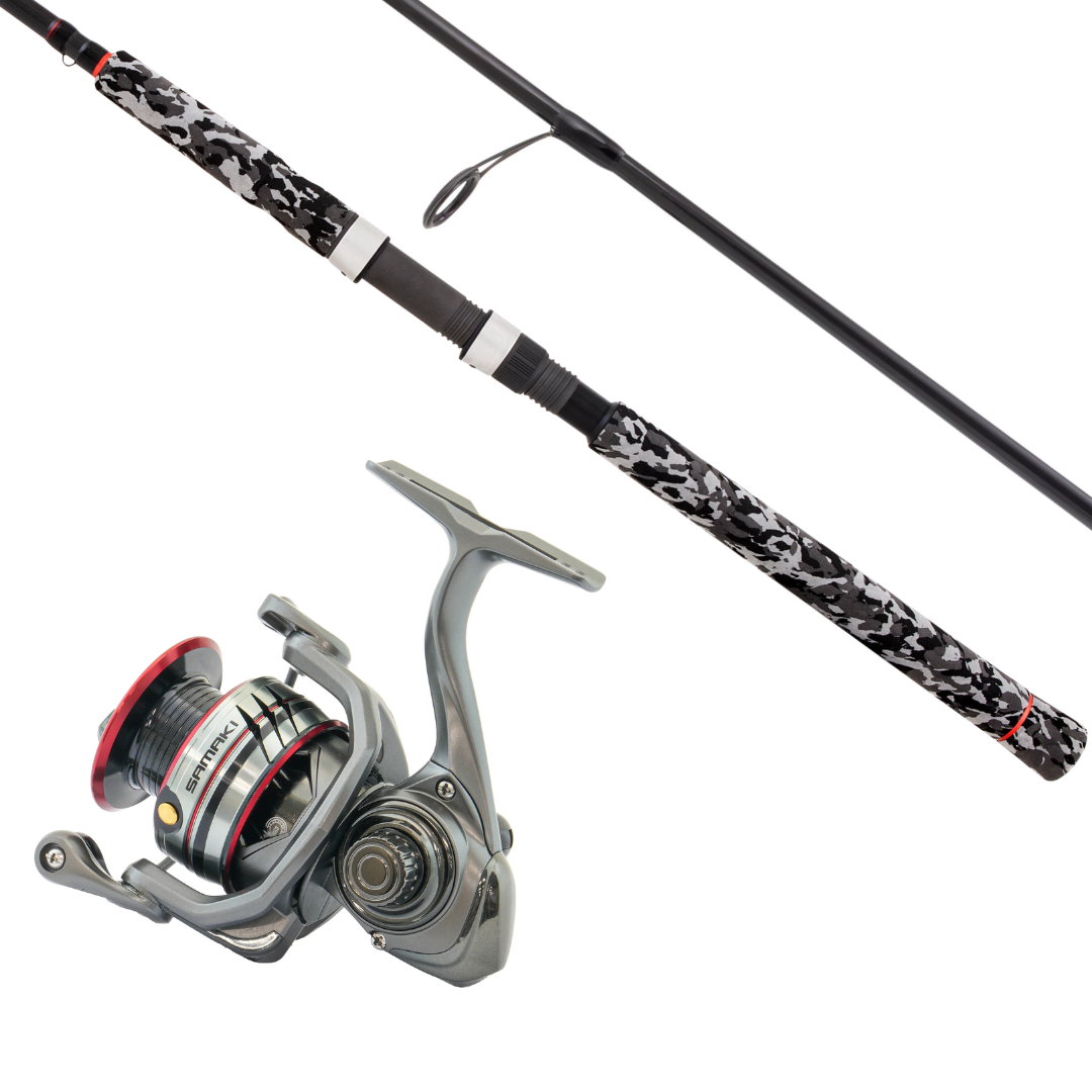 Samaki Zing G3 Szg3-702sxh - Samaki Sora 5000 Fishing Combo Spooled   Otto'S Tackle World