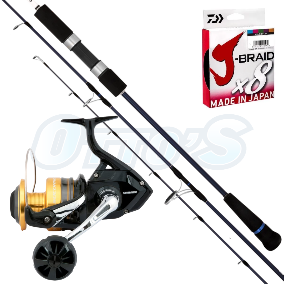 Heavy Spin Slow Jig Combo Saltist V2 SJS65-4 & Shimano Socorro
