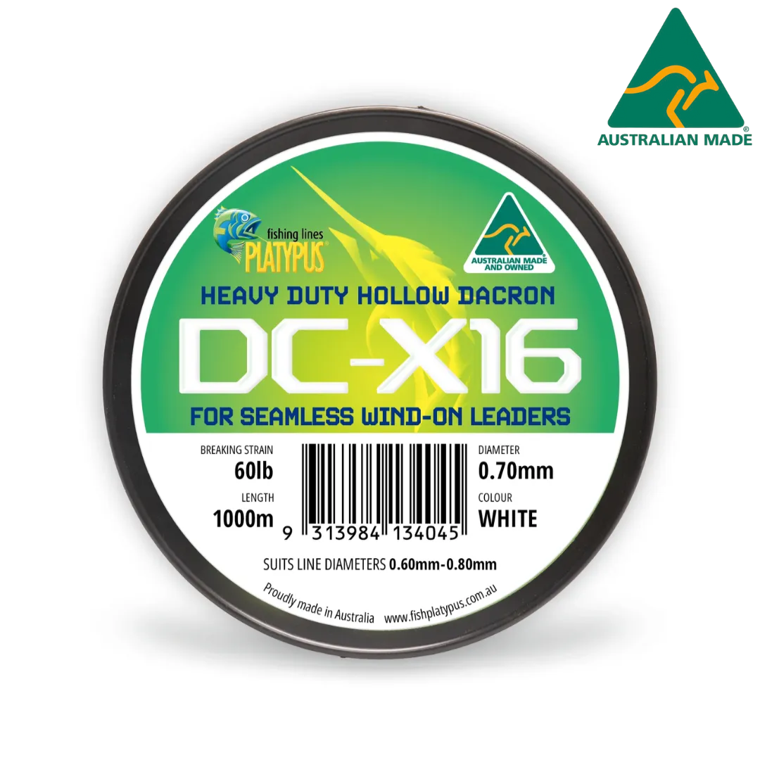 Platypus DC-X16 1000m White Dacron Fishing Line