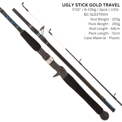 Ugly Stik Gold Baitcast Rods