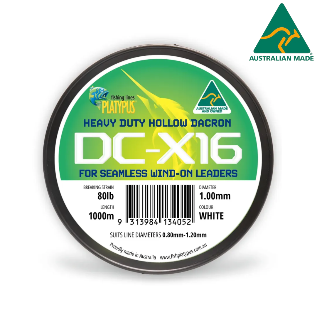 Platypus DC-X16 1000m White Dacron Fishing Line