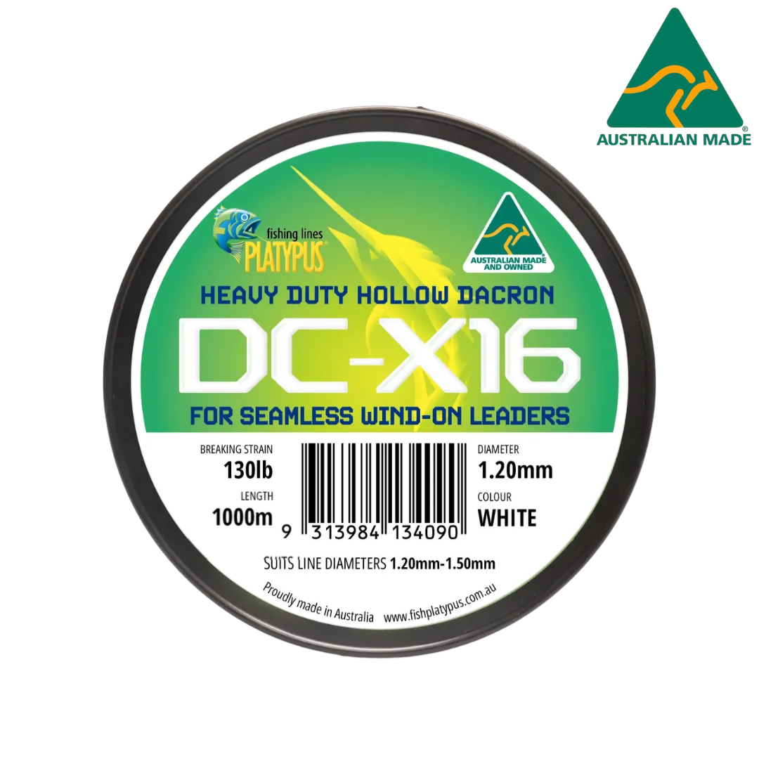 Platypus DC-X16 1000m White Dacron Fishing Line