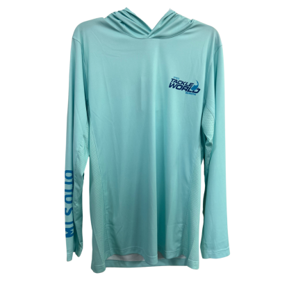 TW Hooded Performance Jersey - Seafoam